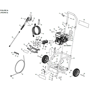 POWERSTROKE, PS80522 Pressure Washer