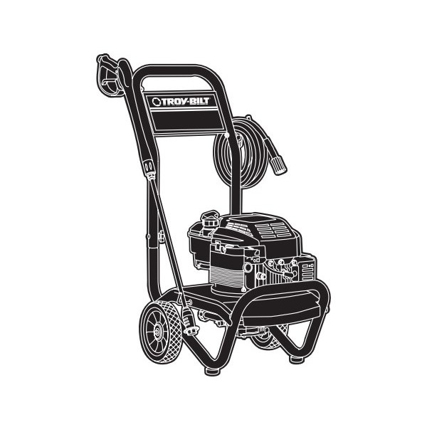 TROY-BILT, 020207-0 Pressure Washer