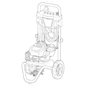 TROY-BILT, 020765-01 Pressure Washer