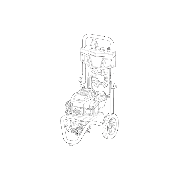 TROY-BILT, 020765-01 Pressure Washer