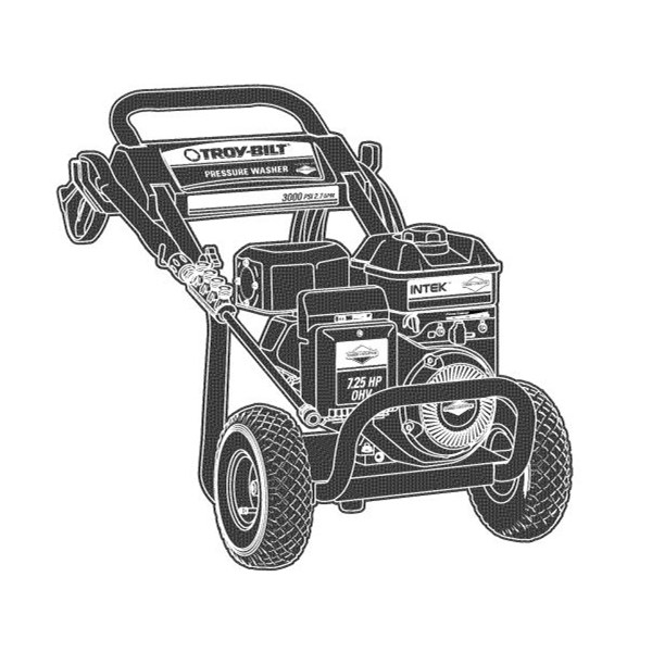 TROY-BILT, 020209 Pressure Washer