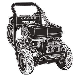 TROY-BILT, 020210 Pressure Washer