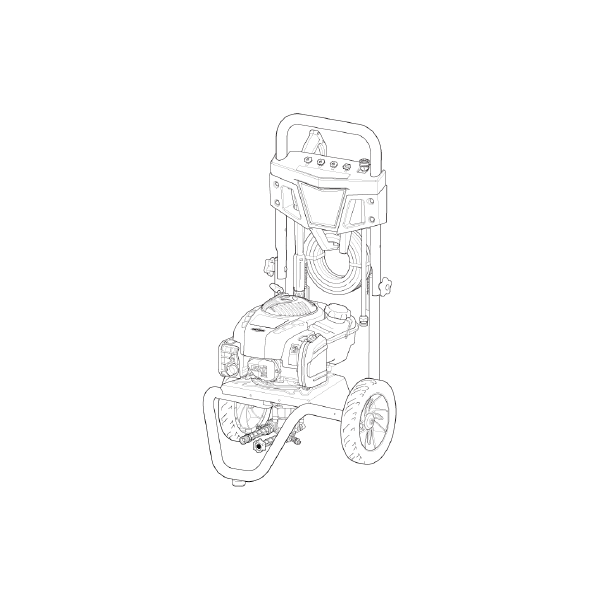 TROY-BILT, 020764-00 Pressure Washer