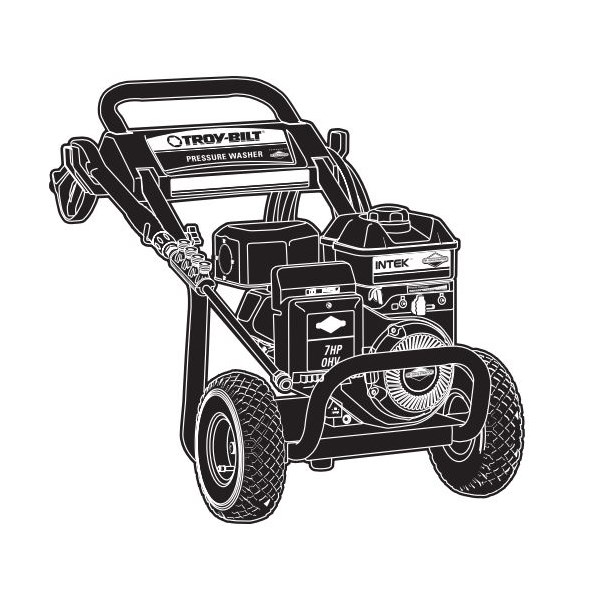 TROY-BILT, 020200 Pressure Washer