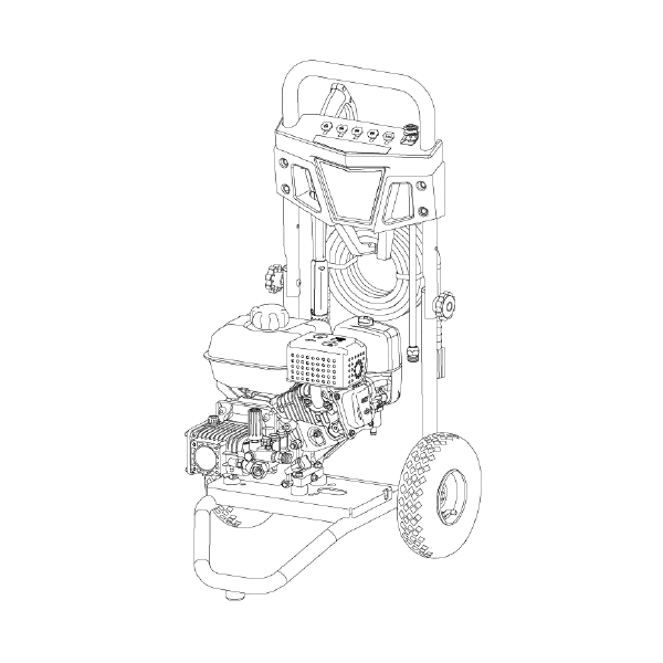 TROY-BILT, 020767-00 Pressure Washer