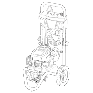 TROY-BILT, 020765-00 Pressure Washer