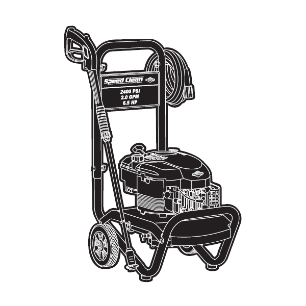 SPEED CLEAN, 020227-0 Pressure Washer