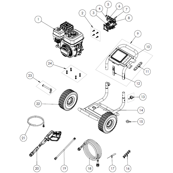 SIMPSON, MS61217, 61217 Pressure Washer