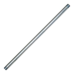 1001.2824, 12" BARE WAND - ZINC PLATED STEEL