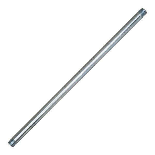 1001.2824, 12" BARE WAND - ZINC PLATED STEEL