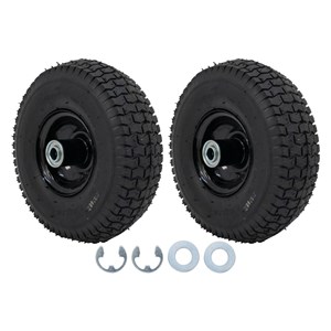 1002.4593, WHEEL, SERVICE KIT 10" BLACK W/ E-CLIP