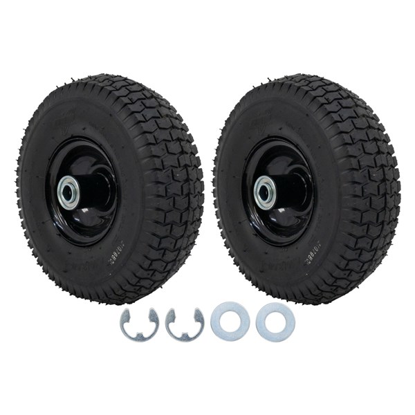 1002.4593, WHEEL, SERVICE KIT 10" BLACK W/ E-CLIP