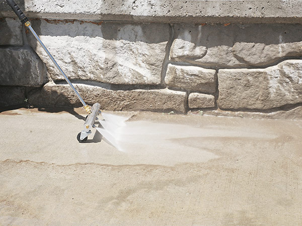 How To Pressure Wash a Concrete Patio