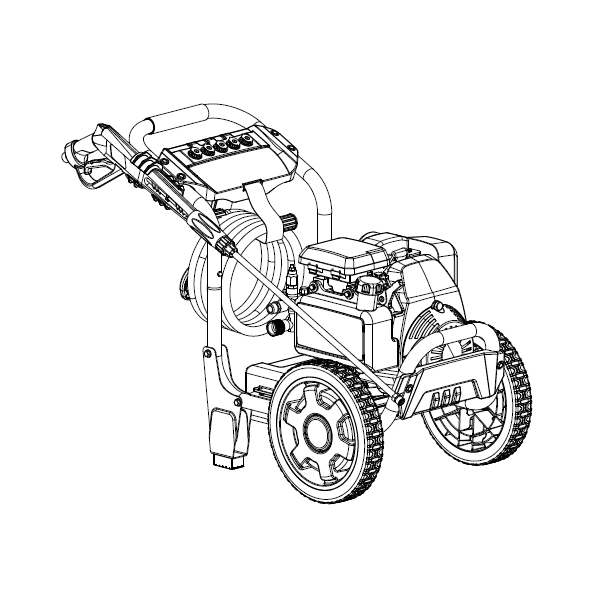 CHAMPION, 100823 Pressure Washer