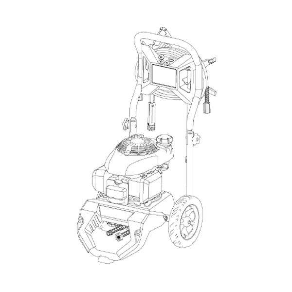 DIAMOND, 020778-00 Pressure Washer