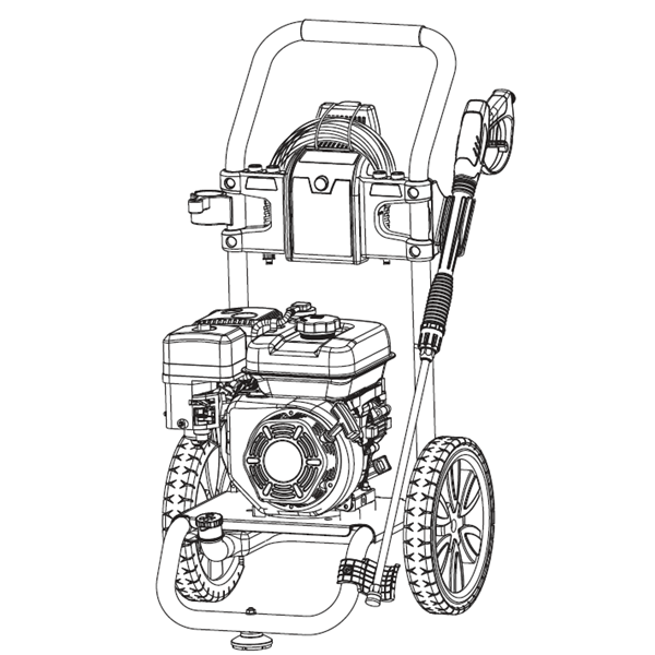 DUROMAX, XP2700PW Pressure Washer