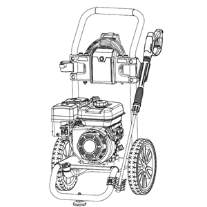 DUROMAX, XP3100PW Pressure Washer