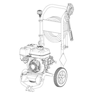 SNAPPER, 020837-00 Pressure Washer