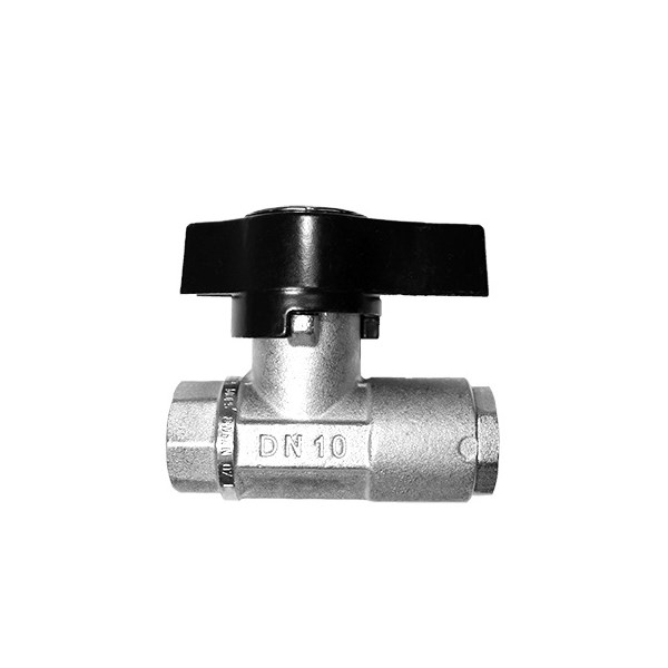 1000.0214, BALL VALVE PLATED BRASS 3/8" FXF 3,000PSI