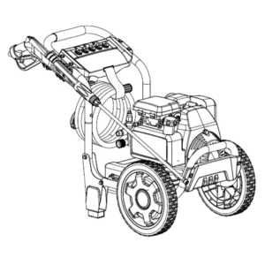 CHAMPION Pressure Washer 100830 - Model Identification Image