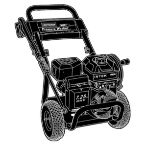 CRAFTSMAN 020204-0 Pressure Washer - Equipment Model Image