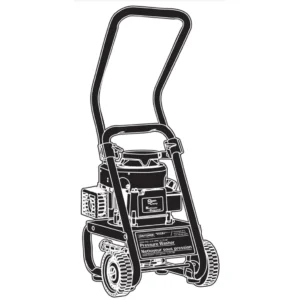 CRAFTSMAN Pressure Washer 020248-0 - Model Identification Image