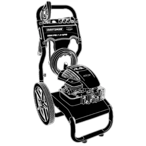 CRAFTSMAN Pressure Washer Model 020266-2 Image
