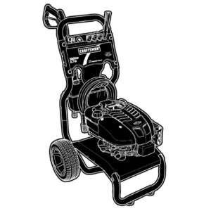 CRAFTSMAN Pressure Washer Model 020284-0 Image