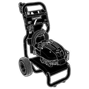 CRAFTSMAN Pressure Washer Model 020308-0 Image