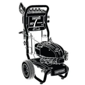 CRAFTSMAN Pressure Washer 020355-1 - Model Identification Image