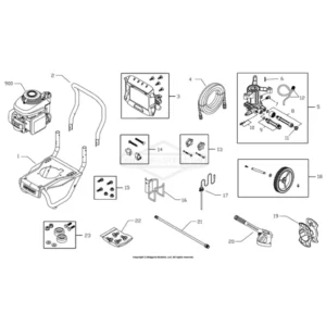 Pressure Washer Model 020392-0 From CRAFTSMAN - Equipment Image