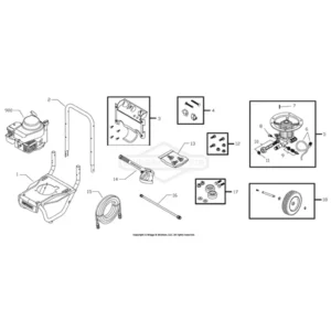 CRAFTSMAN 020402-0 Pressure Washer - Equipment Model Image