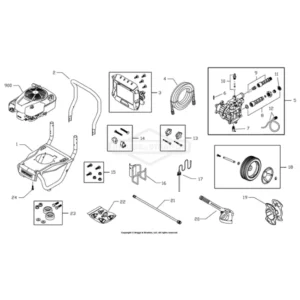 Pressure Washer Model 020406-0 From CRAFTSMAN - Equipment Image