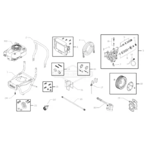 Pressure Washer Model 020435-0 From CRAFTSMAN - Equipment Image