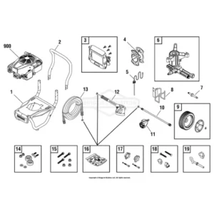 Pressure Washer Model 020435-2 From CRAFTSMAN - Equipment Image