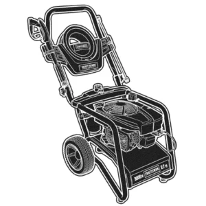 CRAFTSMAN Pressure Washer Model 020497-01 Image