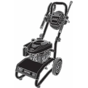 CRAFTSMAN Pressure Washer 020531-01 - Model Identification Image