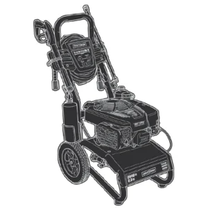 CRAFTSMAN Pressure Washer Model 020607-00 Image
