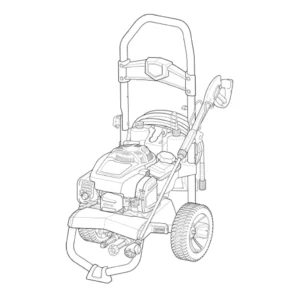 CRAFTSMAN Pressure Washer Model 020670-00 Image