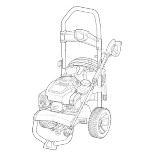 CRAFTSMAN Pressure Washer Model 020670-01 Image