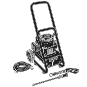 CRAFTSMAN 580.676620 Pressure Washer - Equipment Model Image