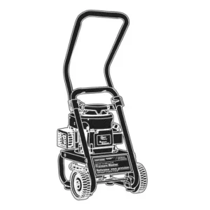 CRAFTSMAN Pressure Washer 580.676642 - Model Identification Image