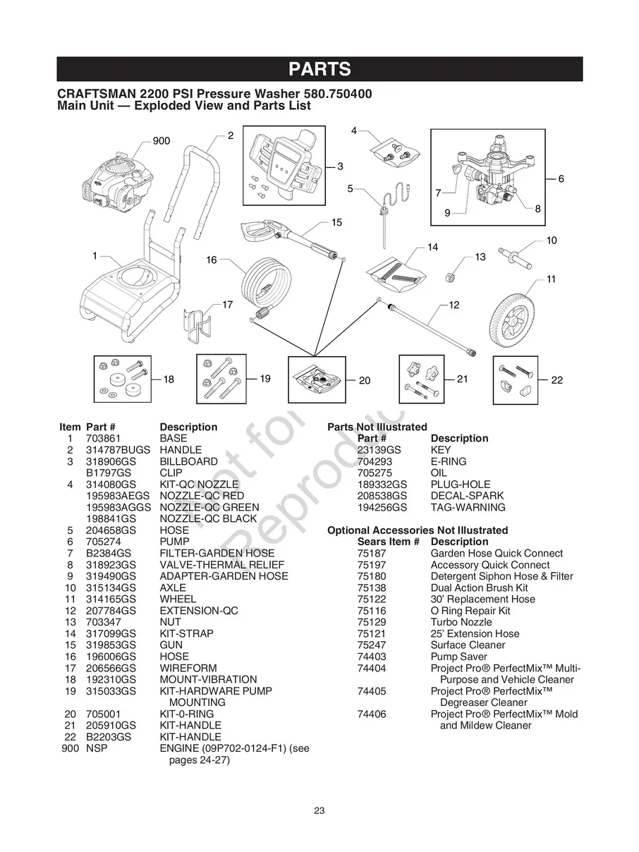 CRAFTSMAN, 580.750400, IPL.23