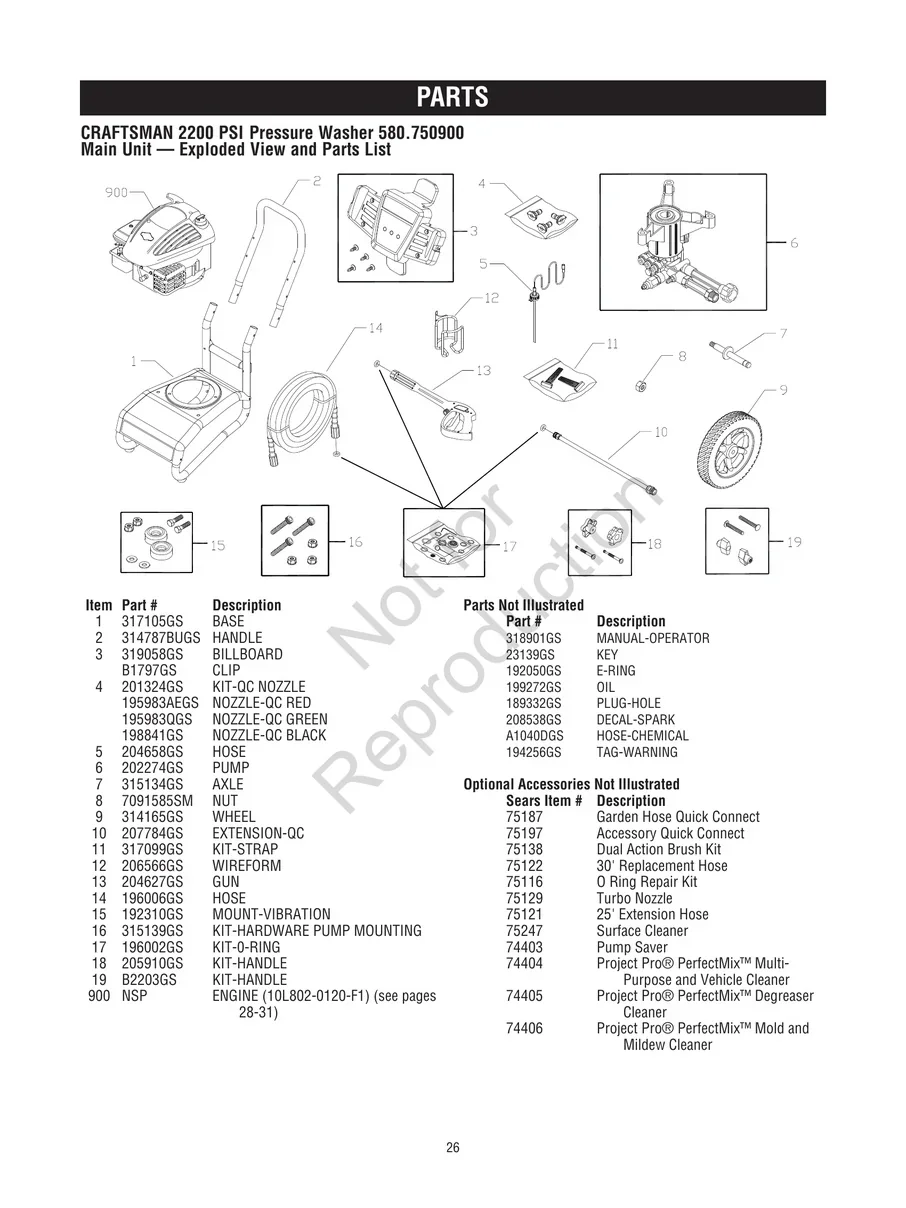 CRAFTSMAN, 580.750900, IPL.26
