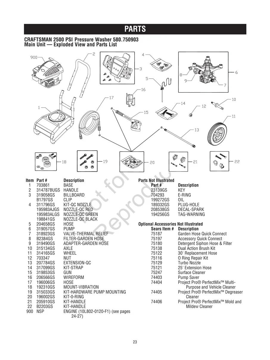 CRAFTSMAN, 580.750903, IPL.23