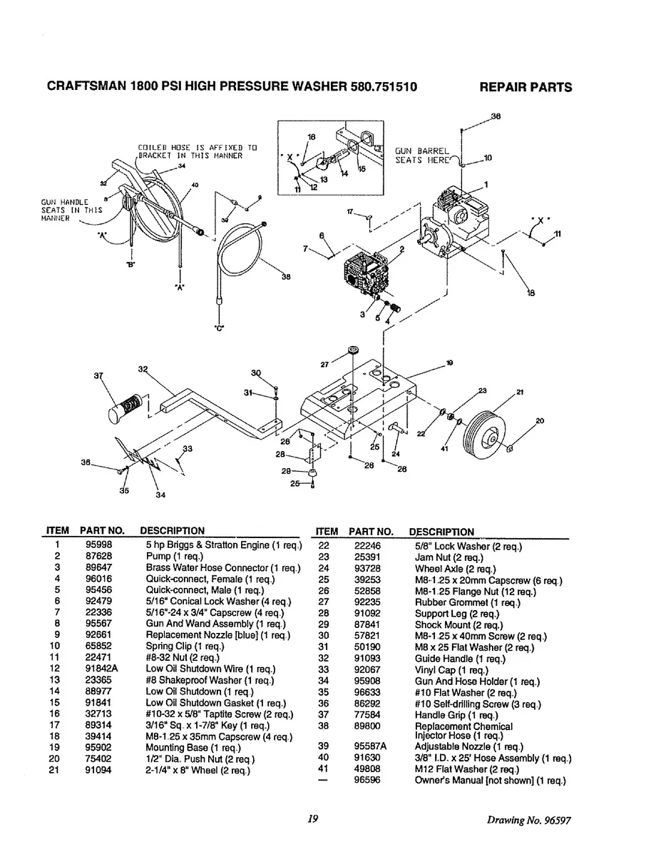 CRAFTSMAN, 580.751510, IPL.19