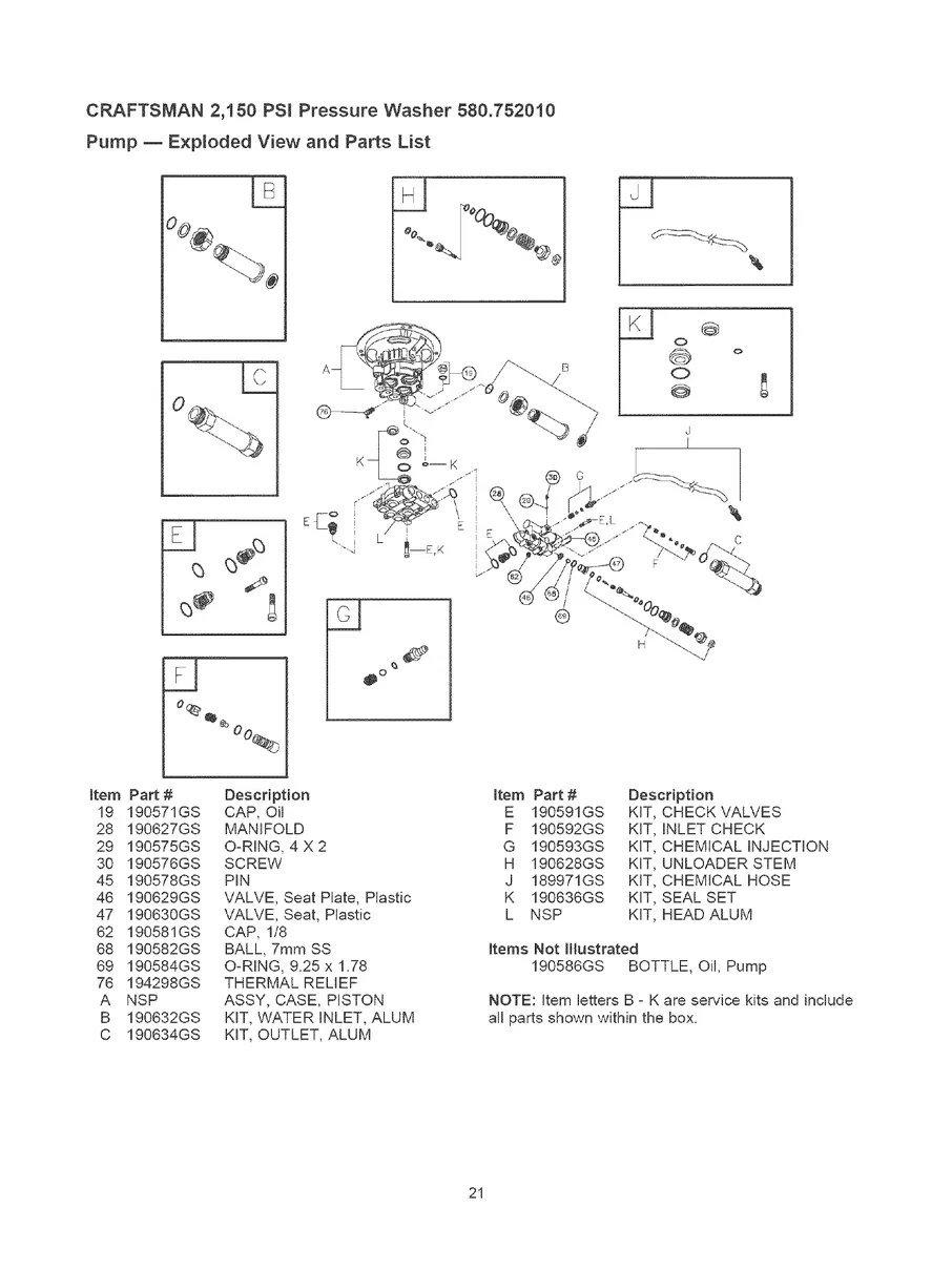 CRAFTSMAN, 580.752010, IPL.21