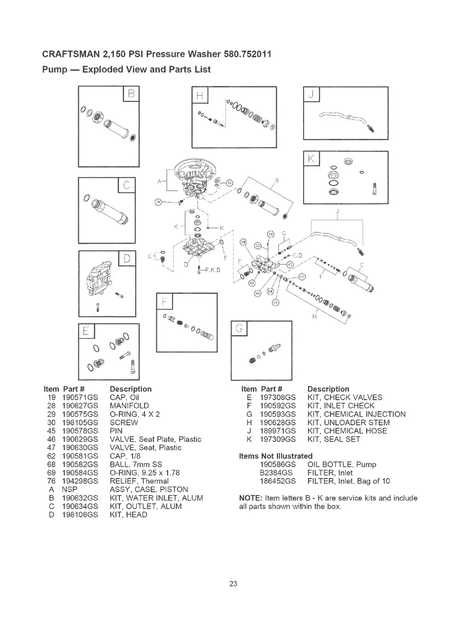 CRAFTSMAN, 580.752011, IPL.23