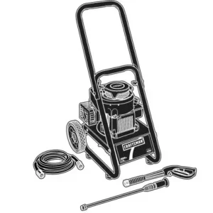 CRAFTSMAN Pressure Washer 580.752110 - Model Identification Image