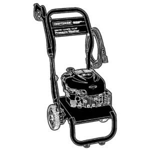 CRAFTSMAN Pressure Washer Model 580.752300 Image